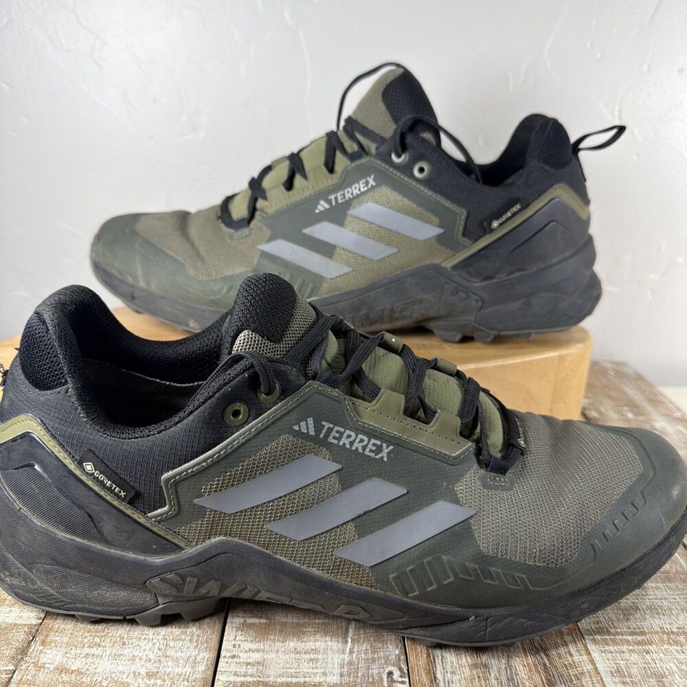 Adidas Terrell Swift R3 Gtx Men’s 12.5 Green Hiking Shoes